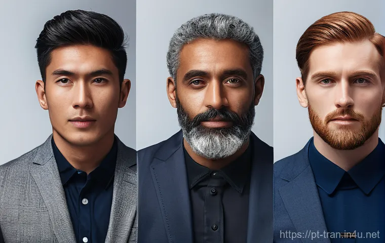 통역사로 일하며 겪는 어려움 - Here are three detailed image generation prompts in English, designed to capture various aspects of ...